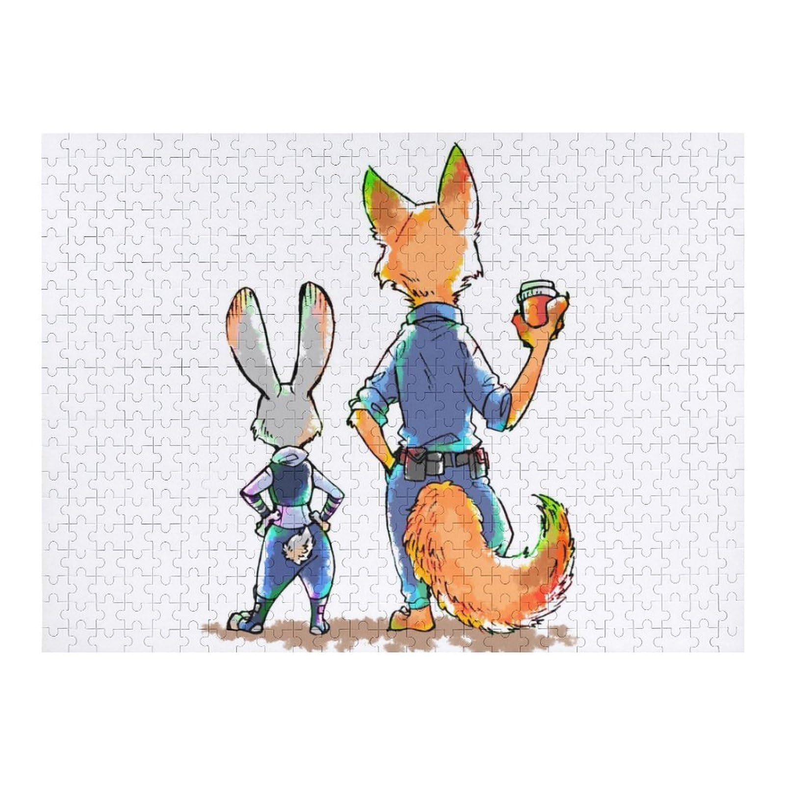 Amazon | ジグソーパズル 木製パズル ズートピア (2) 500ピース 1000